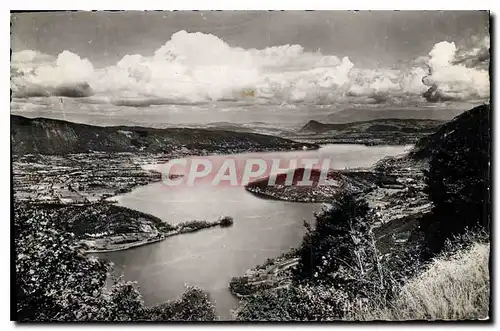 Cartes postales Effet de Nuages sur le Lac d'Annecy