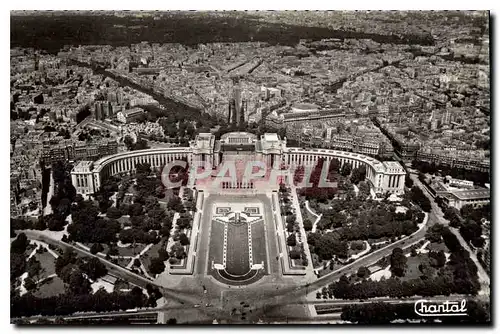 Ansichtskarte AK Paris vue panoramique vers le Palais de Chaillot