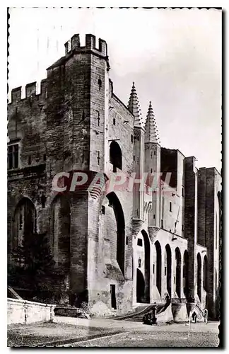 Ansichtskarte AK Avignon Vacluse le Palais des Papes la Tour d'Angle