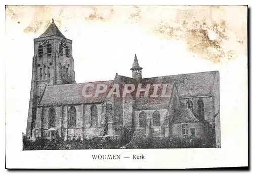 Cartes postales Woumen Kerk