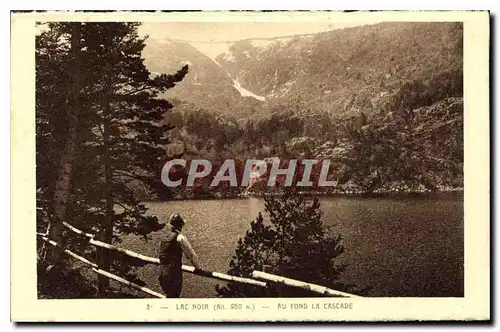 Cartes postales Lac Noir Au Fond la Cascade