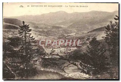 Cartes postales Environs de Gerardmer la Vallee de Munster