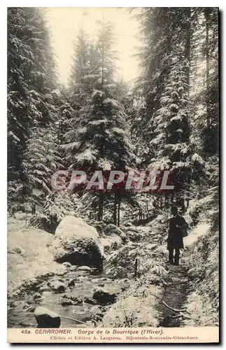 Cartes postales Gerardmer Gorge de la Bourrique l'Hiver