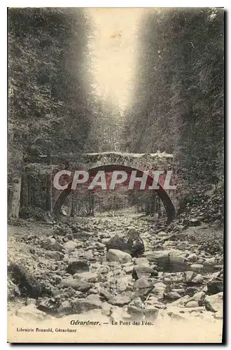 Cartes postales Gerardmer le Pont des Fees