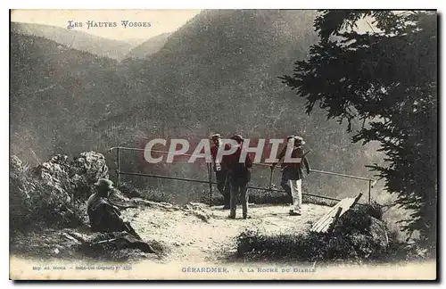 Cartes postales Gerardmer a la Roche du Diable
