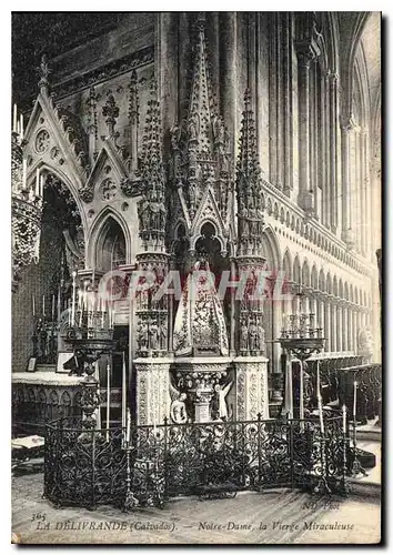 Cartes postales La Delivrande Calvados Notre Dame la Vierge Miraculeuse