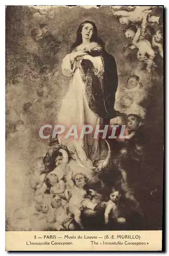 Ansichtskarte AK Paris Musee du Louvre B E Murillo l'Immaculee Conception