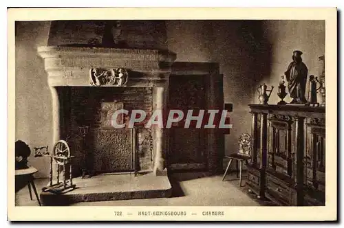 Cartes postales Haut Koenigsbourg Chambre