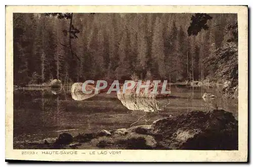 Cartes postales Haute Savoie le Lac Vert