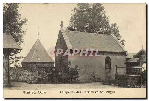 Cartes postales Mont Ste Odile Chapelles des Larmes et des Anges
