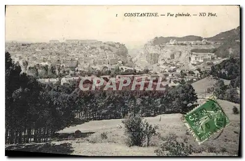Cartes postales Constantine vue generale