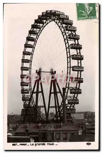 Cartes postales Paris la Grande Roue