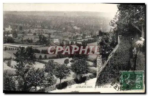 Cartes postales Avranches la Vallee de la See