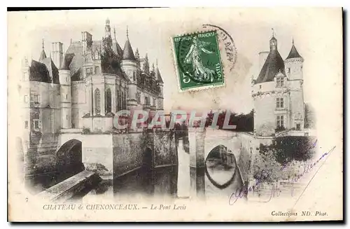 Ansichtskarte AK Chateau de Chenonceaux le Pont Levis