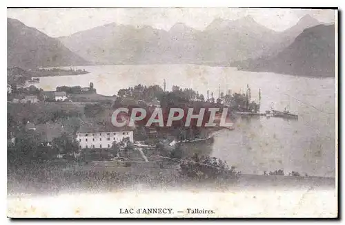 Cartes postales Lac d'Annecy Talloires