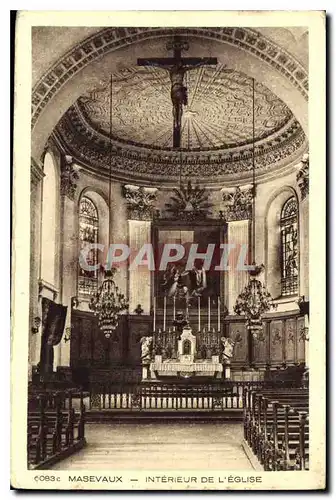 Cartes postales Masevaux Interieur de l'Eglise