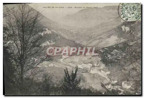 Cartes postales Vallee de la Loue Lods Quartier du Moulin Neuf
