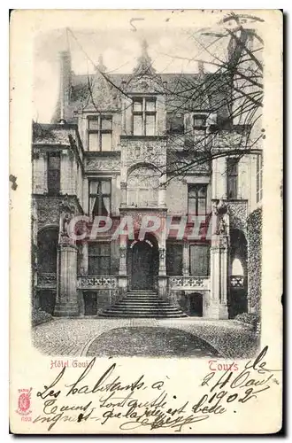 Cartes postales Tours Hotel Gouin