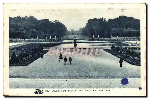 Ansichtskarte AK Palais de Fontainebleau le Parterre