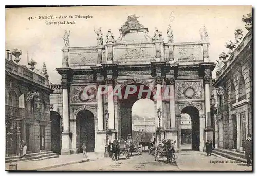 Cartes postales Nancy Arc de Triomphe