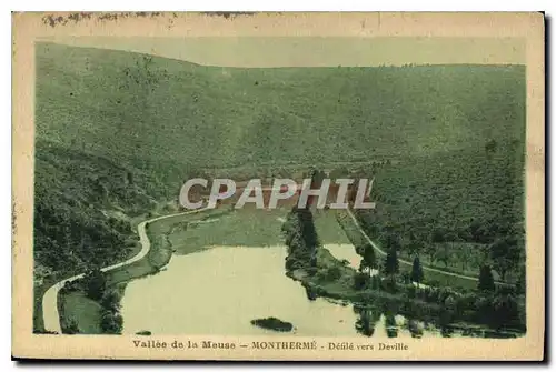 Cartes postales Vallee de la Meuse Montherme Defile vers Deville