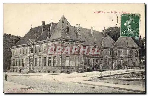 Ansichtskarte AK Verdun Palais de Justice