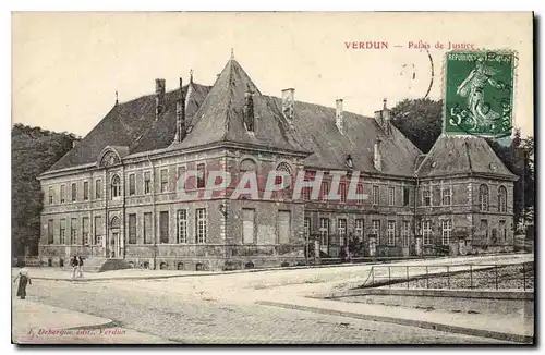 Cartes postales Verdun Palais de Justice