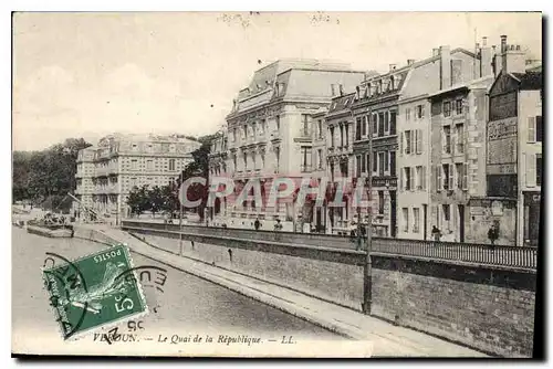Cartes postales Verdun le Quai de la Republique