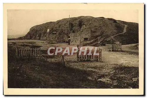 Cartes postales Fort de Vaux Construit de 1881 a 1884 en maconnerie de moellons et recouvert de beton a partir d