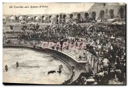 Ansichtskarte AK Corrida aux Arenes d'Arles