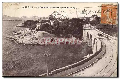 Cartes postales Marseille la Corniche Pont de la Fausse Monnaie