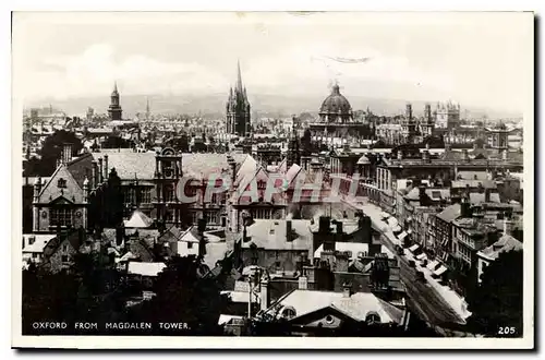 Cartes postales Oxford From Magdalen Tower