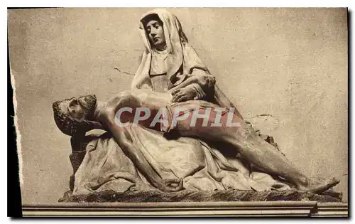Cartes postales Les Saints de Solesmes la Pieta XV siecle