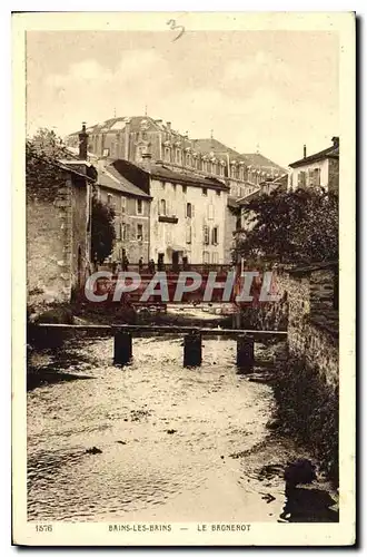 Cartes postales Bains les Bains le Bagnerot