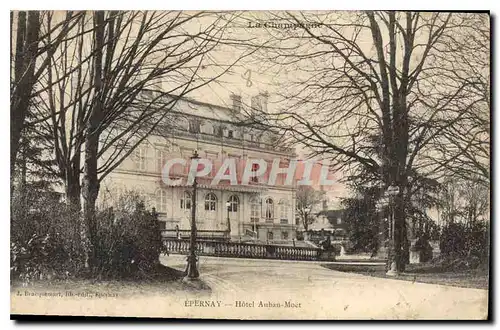 Cartes postales Epernay Hotel Auban Moet