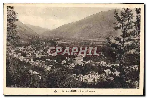 Cartes postales Luchon Vue generale