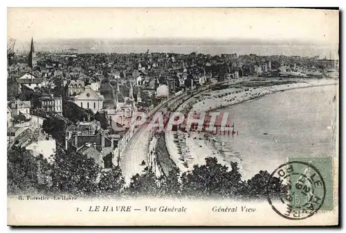 Cartes postales Le Havre Vue generale