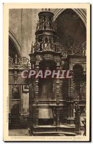 Cartes postales St Bertrand de Comminges La Stalle Episcopale