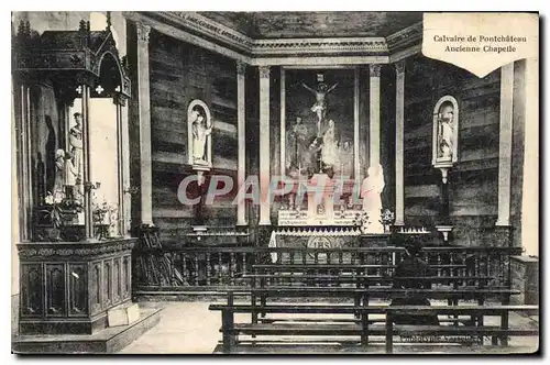 Cartes postales Calvaire de Pontchateau Ancienne Chapelle