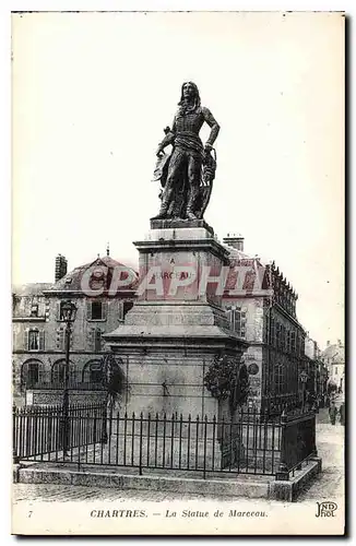 Cartes postales Chartres La Statue de Marceau