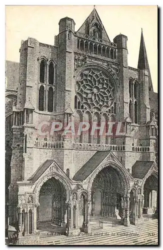 Ansichtskarte AK Chartres Portail Nord de la Cathedrale