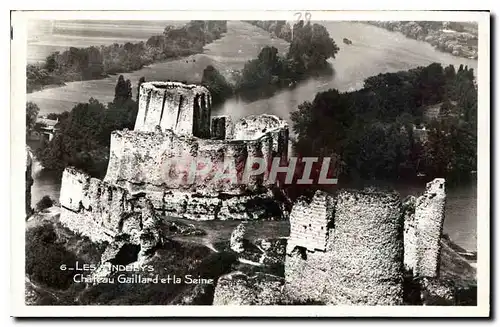 Cartes postales Les Andelys Chateau Gaillard et la Seine