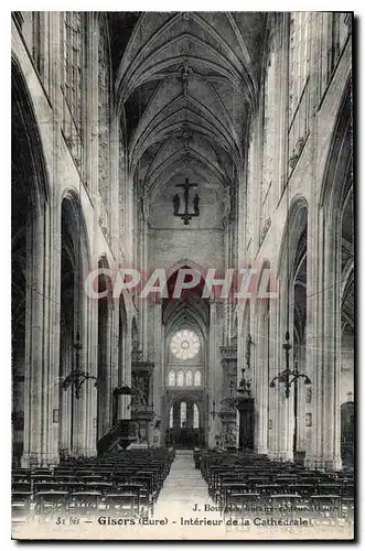 Cartes postales Gisors Eure Interieur de la Cathedrale