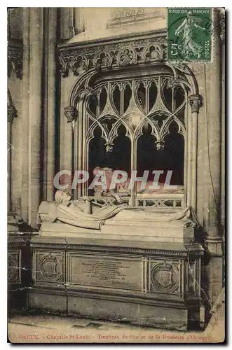 Cartes postales Dreux Chapelle St Louis Tombeau de la Duchesse d'Orleans