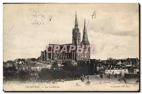 Cartes postales Chartres La Cathedrale