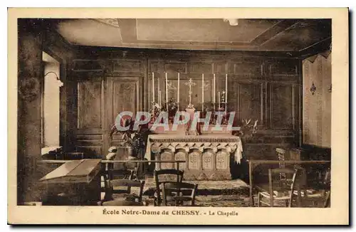 Cartes postales Ecole Notre Dame de Chessy La Chapelle