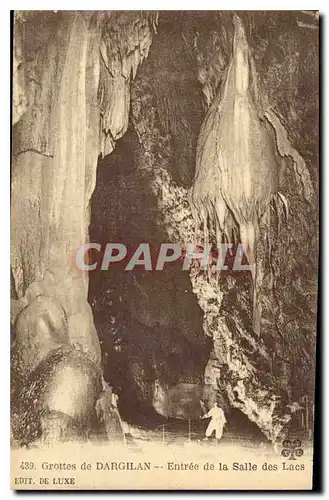 Cartes postales Grottes de Dargilan Entree de la Salle des Lacs