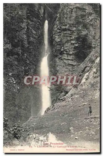 Ansichtskarte AK Les Pyrenees Luchon La Cascade d'Enfer