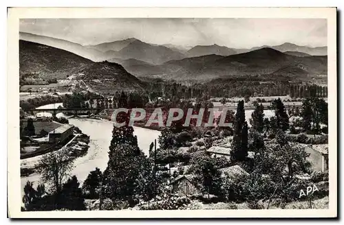 Ansichtskarte AK Montrejeau vue sur la Vallee de la Neste