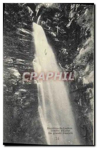 Cartes postales Bagneres de Luchon la grande Cascade